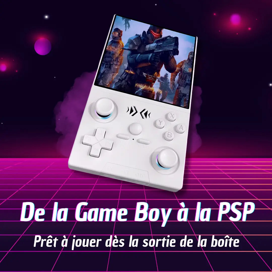 Console Retrogaming Portable Grand Écran - Retrozone France