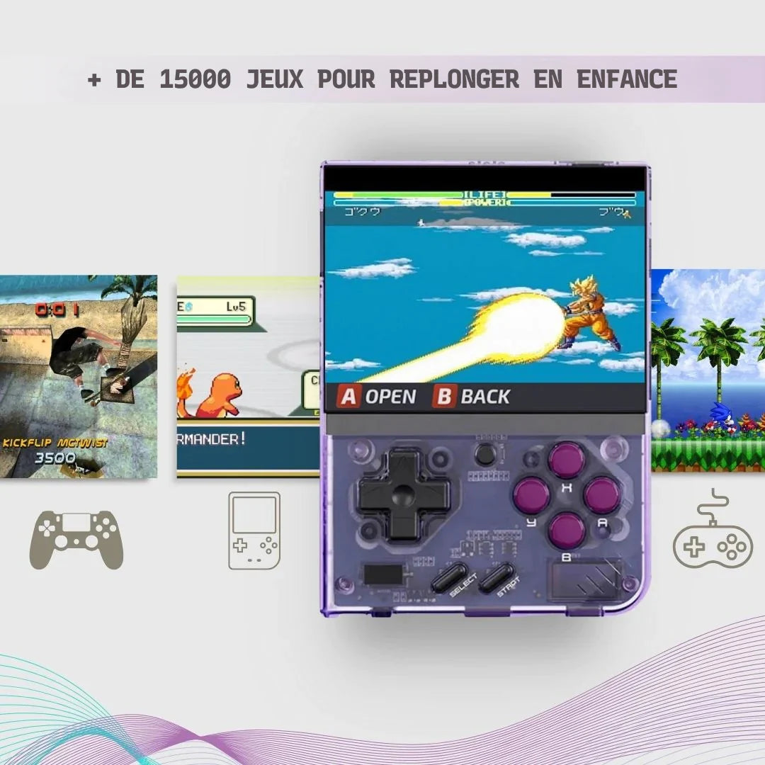 Console Retrogaming Portable Miyoo Mini Plus : + de 15000 jeux retro disponible