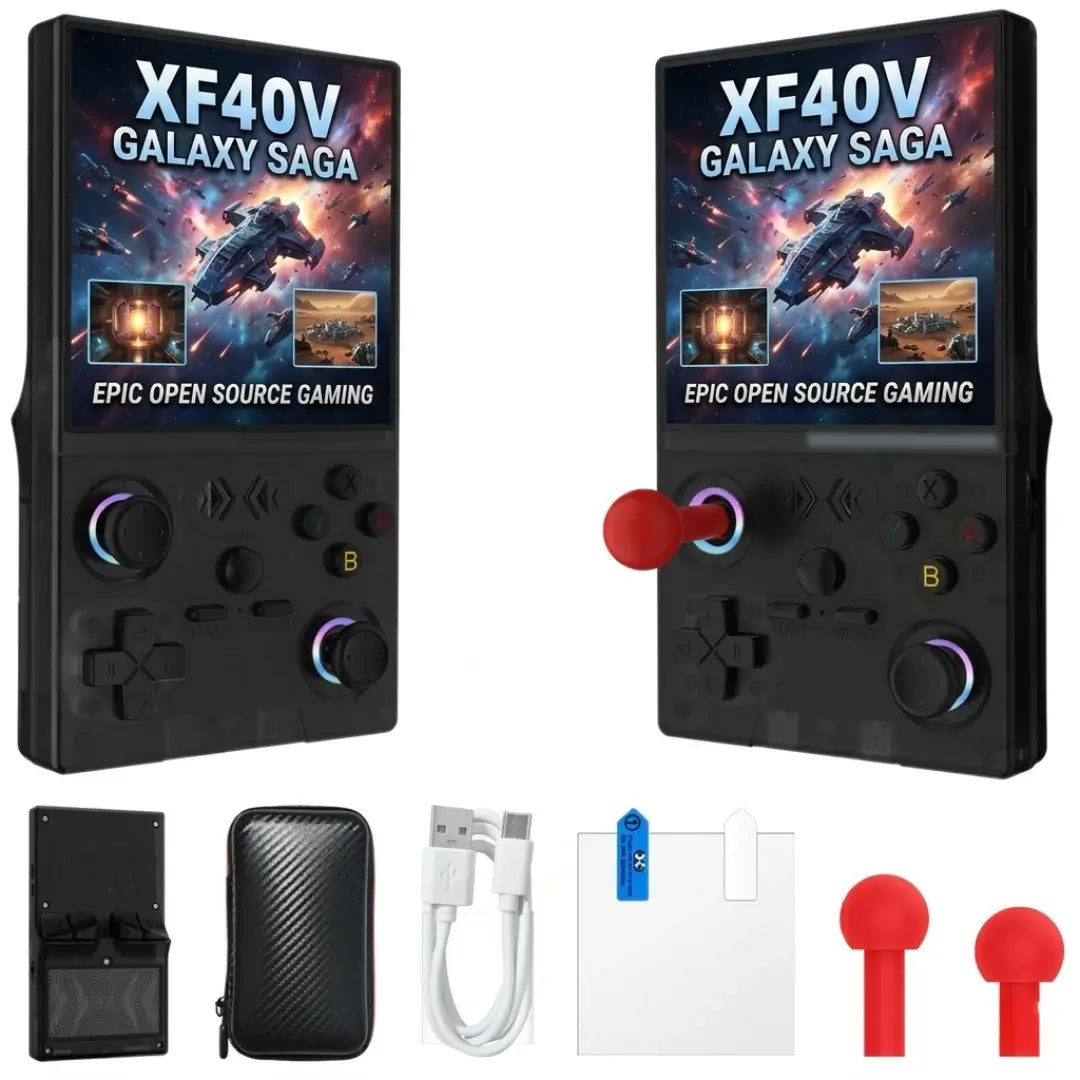 Console retrogaming portable XF40V Noire - Retrozone France