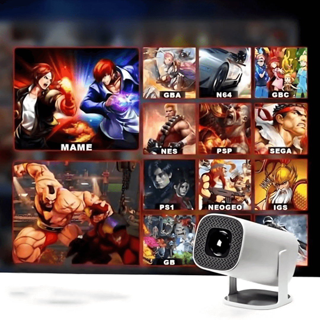 Projecteur P30 Max console retro liste des jeux - Retrozone France