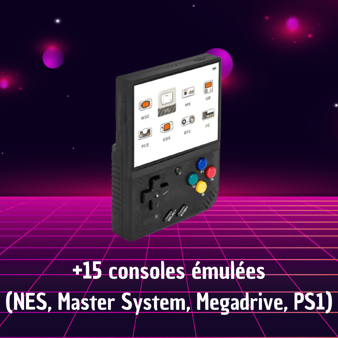 Console Portable Miyoo Mini Plus - Retrozone France