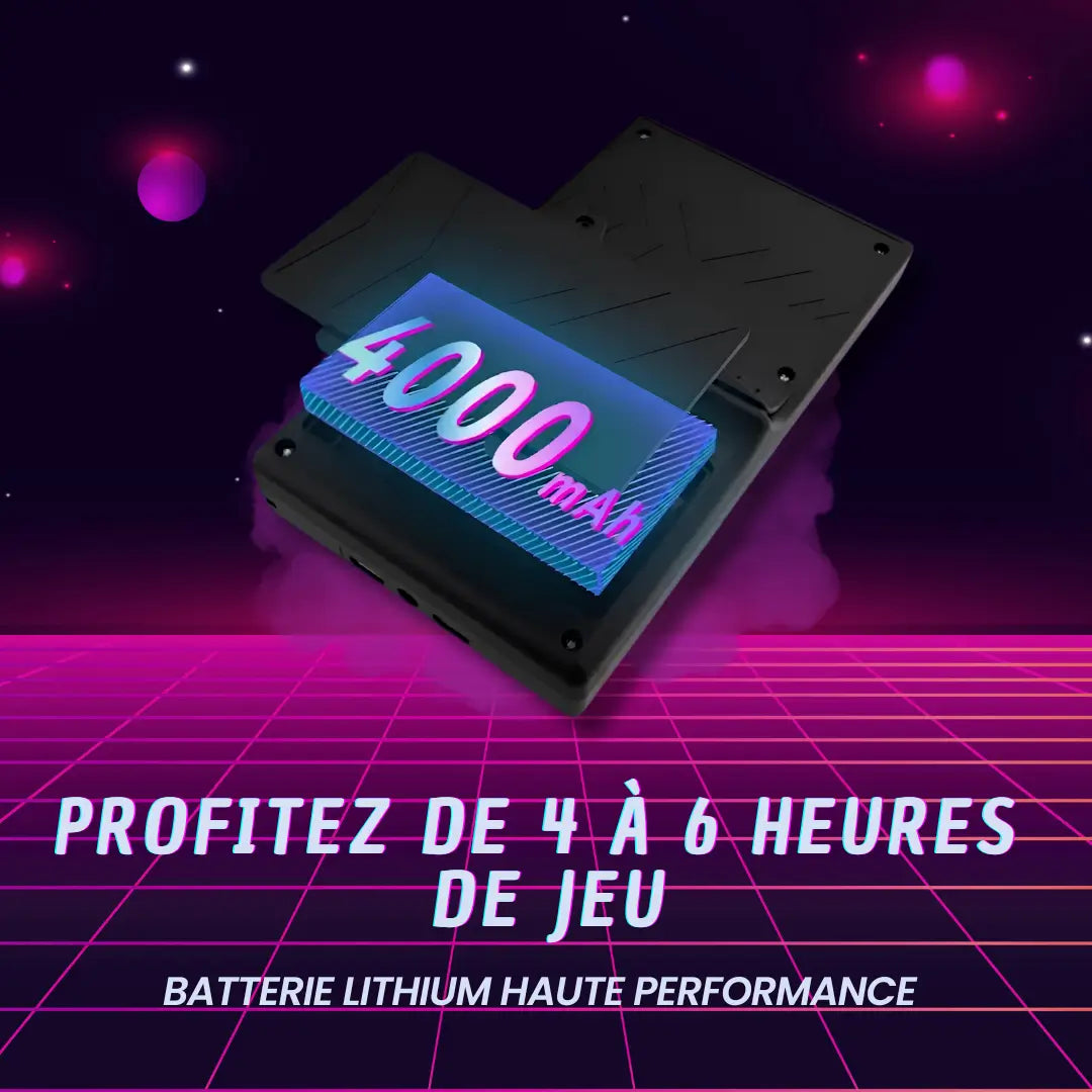 Console Rétro batterie haute performance - Retrozone France