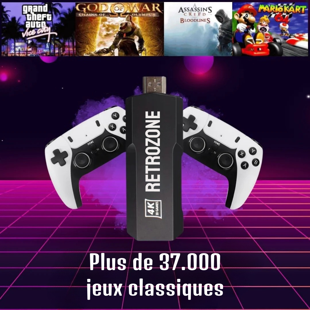 Console Rétro RGD10 Pro - Retrozone France