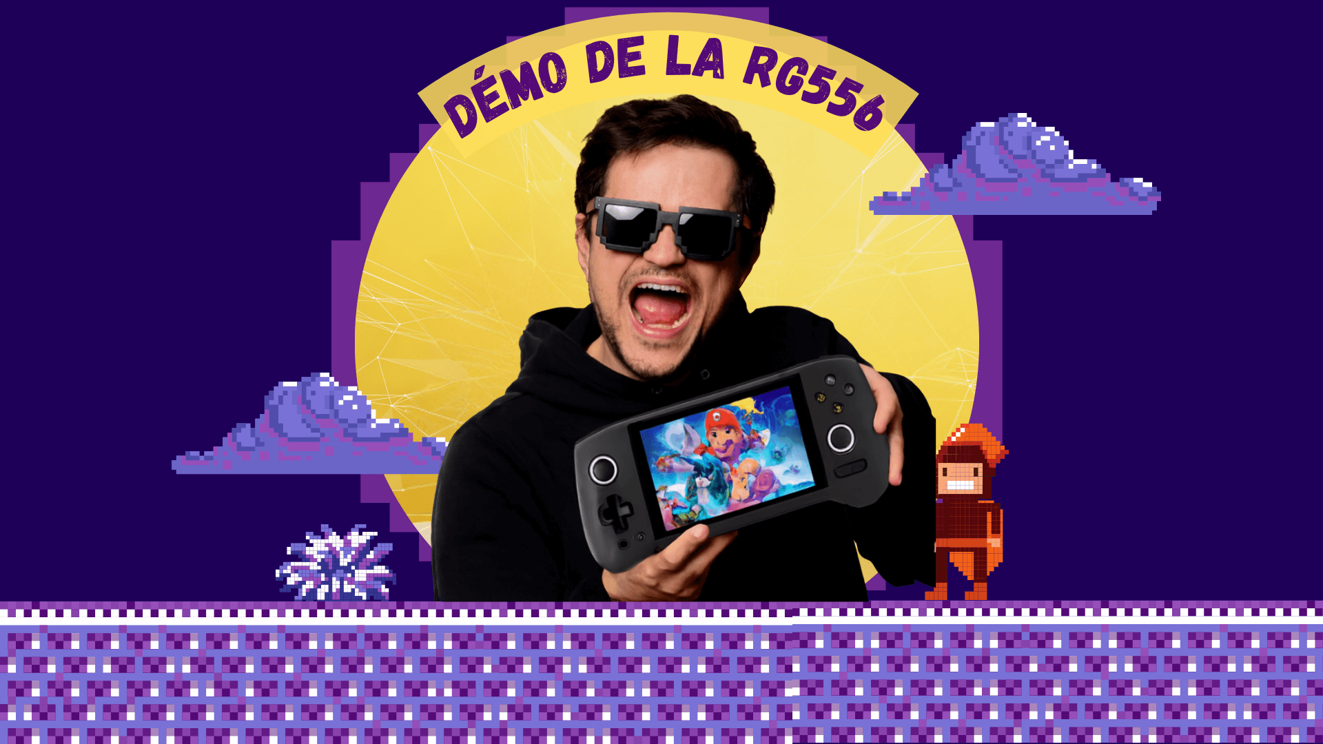 Démonstration Anbernic RG556 Console portable retrogaming