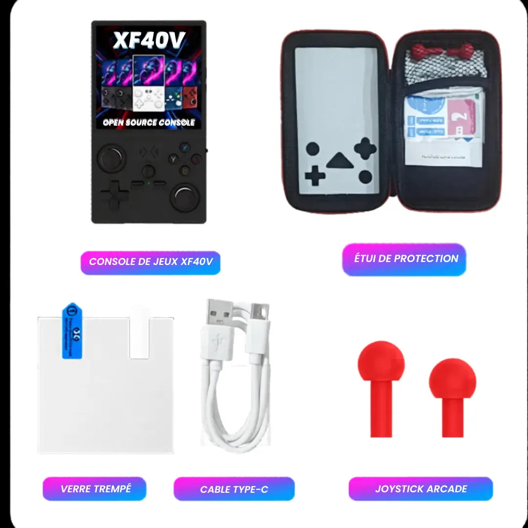 Unboxing Meilleure console retrogaming XF40V - Retrozone France